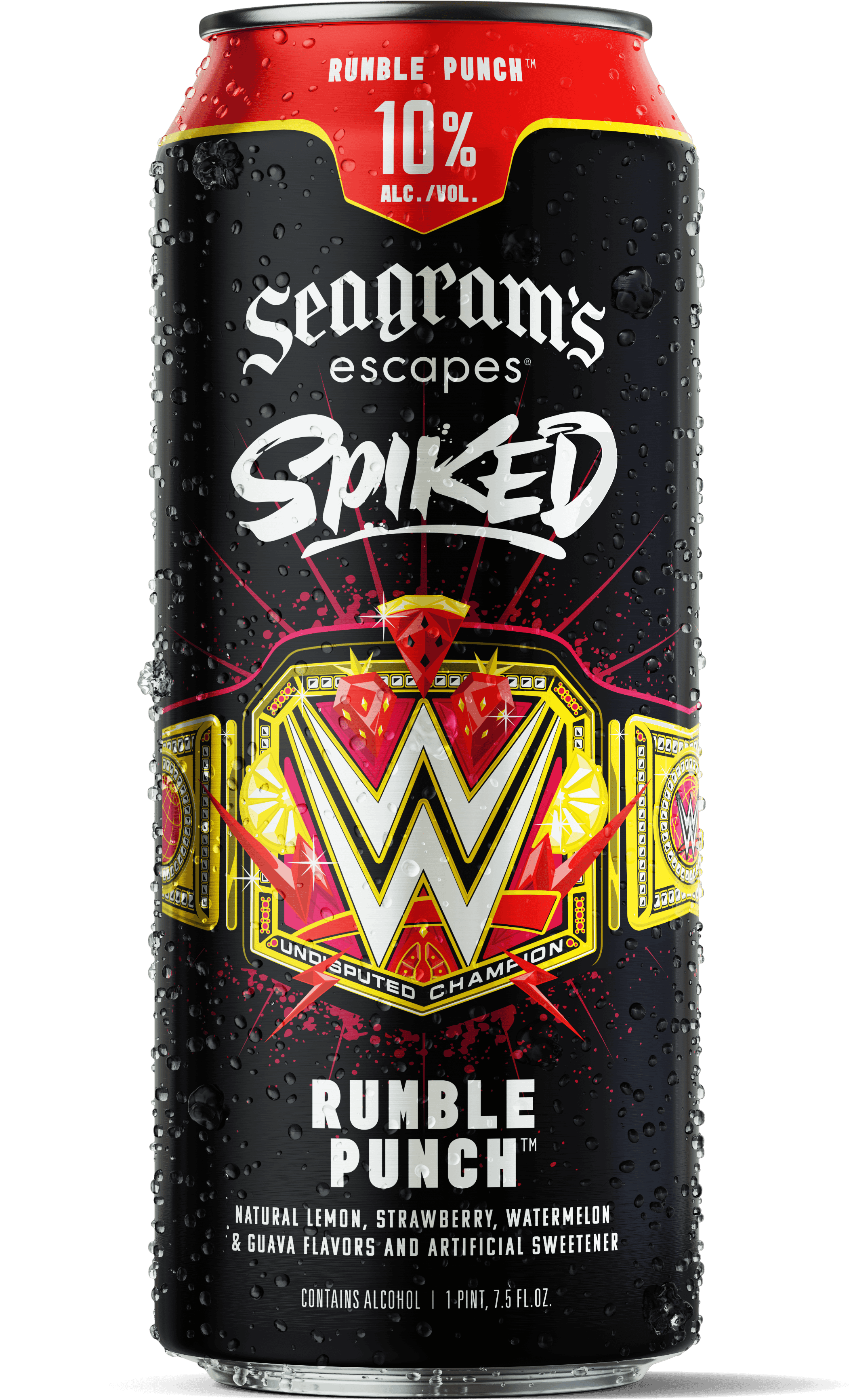 A can of Seagram's Escapes Spiked Rumble Punch