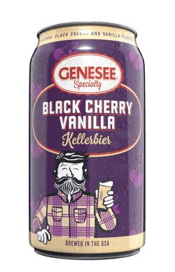 A Can of Genesee Specialty Black Cherry Vanilla Kellerbier