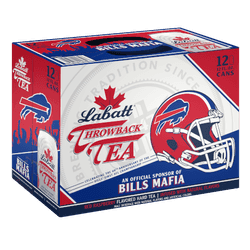 A case of Labatt Throwback Tea